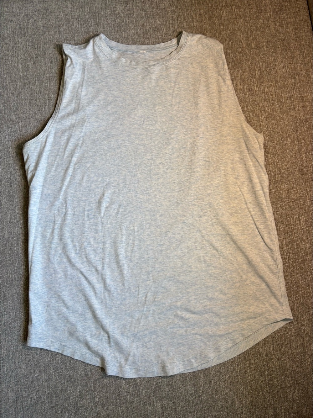 Lululemon Heathered Blue Women's Sleeveless Tank Top
